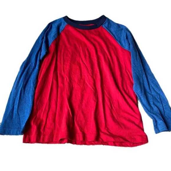 Old Navy Boys medium Two Toned Raglan-Sleeve Baseball Tee​​ - Picture 2 of 6